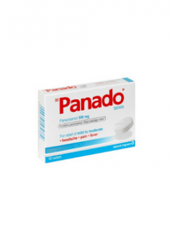 Panado Paracetamol 12 Tablets
