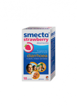 Smecta Diosmectite For Diarrhoea Orange 10 Sachets