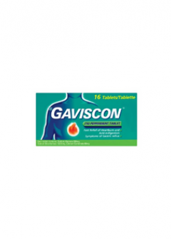 Gaviscon Peppermint Tablets 8 Tablets